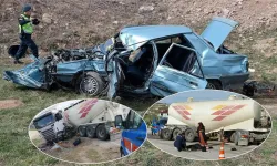 Tokat'ta Korkunç Kaza! Beton Mikseri İle Otomobil Çarpıştı: Ağır Yaralılar Var