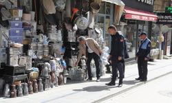 Bayburt Belediyesinden yol ve kaldırım işgallerine karşı denetim