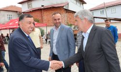 Havza Dereköy Mahallesi'nde "afat kurbanı" kesildi