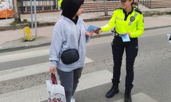 Samsun’da trafik kuralları ve yaya önceliği hakkında bilgilendirme yapıldı