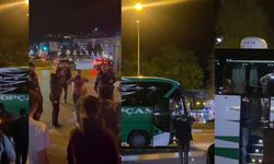 Tokat'ta şehirlerarası otobüste sıcak dakikalar!