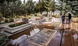 Tokat'ta Şehitlik bayram için temizlendi