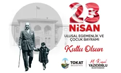 Tokat Belediyesi 23 Nisan Kutlama Mesajı