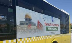 Çorum Belediyesi’nden, Filistin’e destek mesajı
