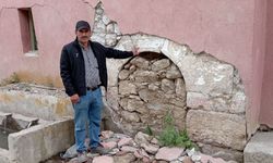 Tokat'ta deprem sıva altından tarihi gün yüzüne çıkardı