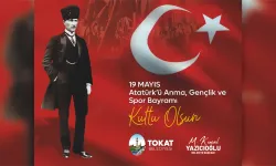 Tokat Belediyesi 19 Mayıs Kutlama Mesajı İlanı