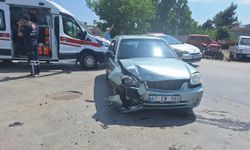 Samsun’da iki otomobilin çarpışması sonucu 4 kişi yaralandı