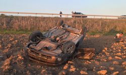 Sivas'ta otomobil devrildi, 1 ölü, 1 yaralı