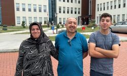 Tokat'ta anne ve oğlunun sınav heyecanı