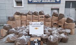 Samsun'da 1 ton 215 kilogram kaçak tütün ele geçirildi