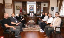 Tokat Kent Konseyi Yeni Yönetiminden Başkan M. Kemal Yazıcıoğlu'na Ziyaret