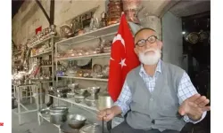 Tokat’ın Efsane Bakırcı Ustası Mustafa Yıldız’dan Geriye Hoş Sohbeti Kaldı