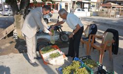 Akıncılar'da üretilen meyve ve sebzeler rağbet görüyor