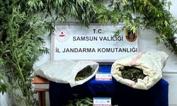 Samsun'da uyuşturucu operasyonunda 8 kilogram esrar ele geçirildi