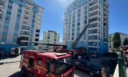 Sivas'ta apartmanda çıkan yangında 6 kişi dumandan etkilendi