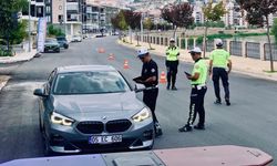 Amasya polisinden emniyet kemeri ve kask denetimi