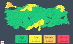 AFAD uyardı: 2 ilde turuncu, 22 ilde ise sarı kod ile yağış var!