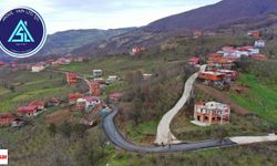 Ordu ve Tokat’ı Birbirine Bağlayan Yolda Çalışma