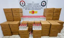 Samsun'da 3 bin litre etil alkol ele geçirildi