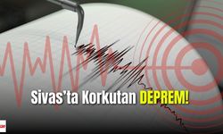 Sivas'ta 4,7 büyüklüğünde deprem