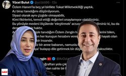 Tokat Milletvekili Yücel Bulut’tan Özlem Zengin'e Destek