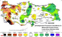 Kuraklık Haritasında Tokat'ın rengi ne anlam taşıyor?