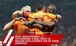 Özet: Galatasaray: 3 - Tottenham: 2 Maç Özeti ve Golleri UEFA Avrupa Ligi GS (Maç sonucu)