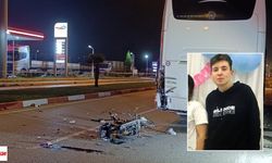 Motosiklet Otobüse Arkadan Çarptı: 1 Ölü, 1 Ağır Yaralı