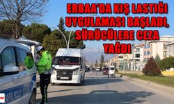 Erbaa’da Kış Lastiği Uygulaması Başladı, Sürücülere Ceza Yağdı!