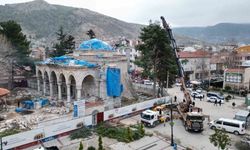 Tokat Meydan Cami Çevresindeki Mezarlar Ortaya Çıkıyor