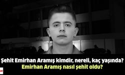 Şehit Emirhan Aramış kimdir, nereli, kaç yaşında? Emirhan Aramış nasıl şehit oldu?