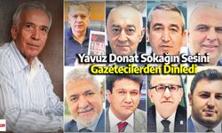 Yavuz Donat Sokağın Sesini Gazetecilerden Dinledi