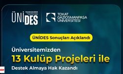 TOGÜ’den ÜNİDES Programında Büyük Başarı: 13 Projeye Destek