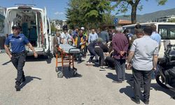 Tokat'ta motosikletin çarptığı yaya ağır yaralandı
