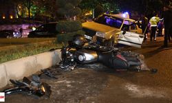 Alkollü Sürücü Dehşeti: Motosiklete Çarptı, 1’i Ağır 3 Yaralı