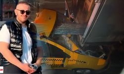 Ticari Taksi Kamyonete Ok Gibi Saplandı: Demir Borular Camı Delip İçeri Girdi, 1 Ölü