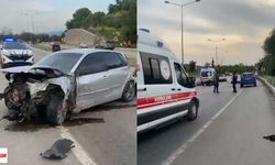 Tokat’ta Belediye Şantiyesi Yakınında Kaza: Araç Hurdaya Döndü