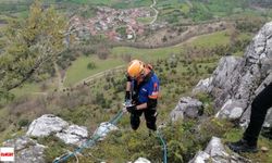 Tokat AFAD'dan Keçi Kurtarma Operasyonu!