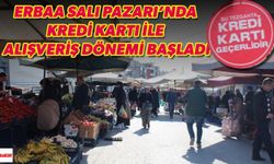 Pazarda Yeni Dönem: Erbaalılar Artık Kartla Alışveriş Yapıyor