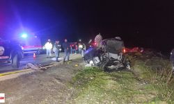 Feci Kaza: Takla Atan Otomobilde 3 Kişi Hayatını Kaybetti