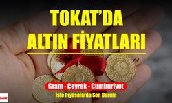 Çeyrek ve Gram Altın Fiyatları Tokat’ta Bugün Kaç TL’den İşlem Görüyor?