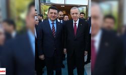 AK Parti Erbaa İlçe Başkanı Barsbay, Cumhurbaşkanı Erdoğan Bir Araya Geldi