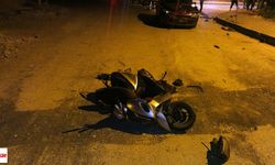 Otomobil ile çarpışan motosiklette baba öldü, oğlu ağır yaralı