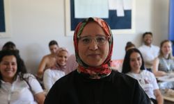 Tokat'ta Yunus Emre Enstitüsünün yaz okullarına katılan yabancı öğrenciler Türkçe öğreniyor