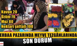 Vatandaşın Cebi Yanıyor mu? Erbaa Pazarı'nda Sebze-Meyve Fiyatları