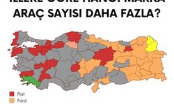 Türkiye'nin Otomobil Haritası Çıkarıldı En Çok Bu Marka Araç Tercih Ediyor Tokat'ta Bile En Çok O Görünüyor