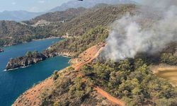 Fethiye’de orman yangını