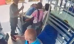 Tokat'ta halk otobüsünde fenalaşan yolcuya otobüste müdahale