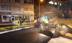 Tokat’ta Eski Niksar Yolu Kavşağı Yenileniyor: Ekipler Gece Mesaisi Yaptı