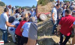 Çamlıbel'de yürek yakan kaza